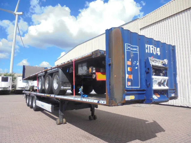 Krone SD MET RONG GATEN NL TRAILER 16x IN STOCK BLACK FRIDAY SELL - Dropside/ Flatbed semi-trailer: picture 1 Krone SD MET RONG GATEN NL TRAILER 16x IN STOCK BLACK FRIDAY SELL - Dropside/ Flatbed semi-trailer: picture 1