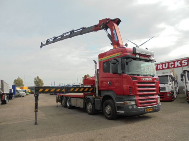 Scania R480 8X2 - Crane truck: picture 2 Scania R480 8X2 - Crane truck: picture 2