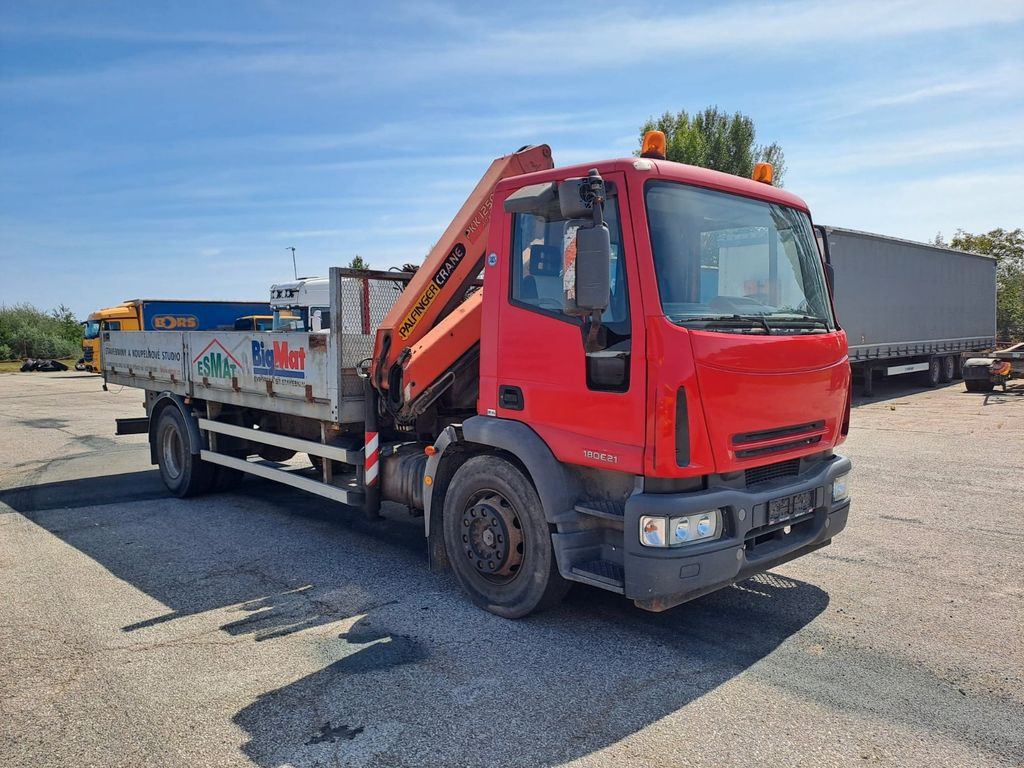 Iveco EuroCargo ML 180E21 Kran PKK12500 Iveco EuroCargo ML 180E21 Kran PKK12500 - Dropside/ Flatbed truck, Crane truck: picture 2 Iveco EuroCargo ML 180E21 Kran PKK12500 Iveco EuroCargo ML 180E21 Kran PKK12500 - Dropside/ Flatbed truck, Crane truck: picture 2