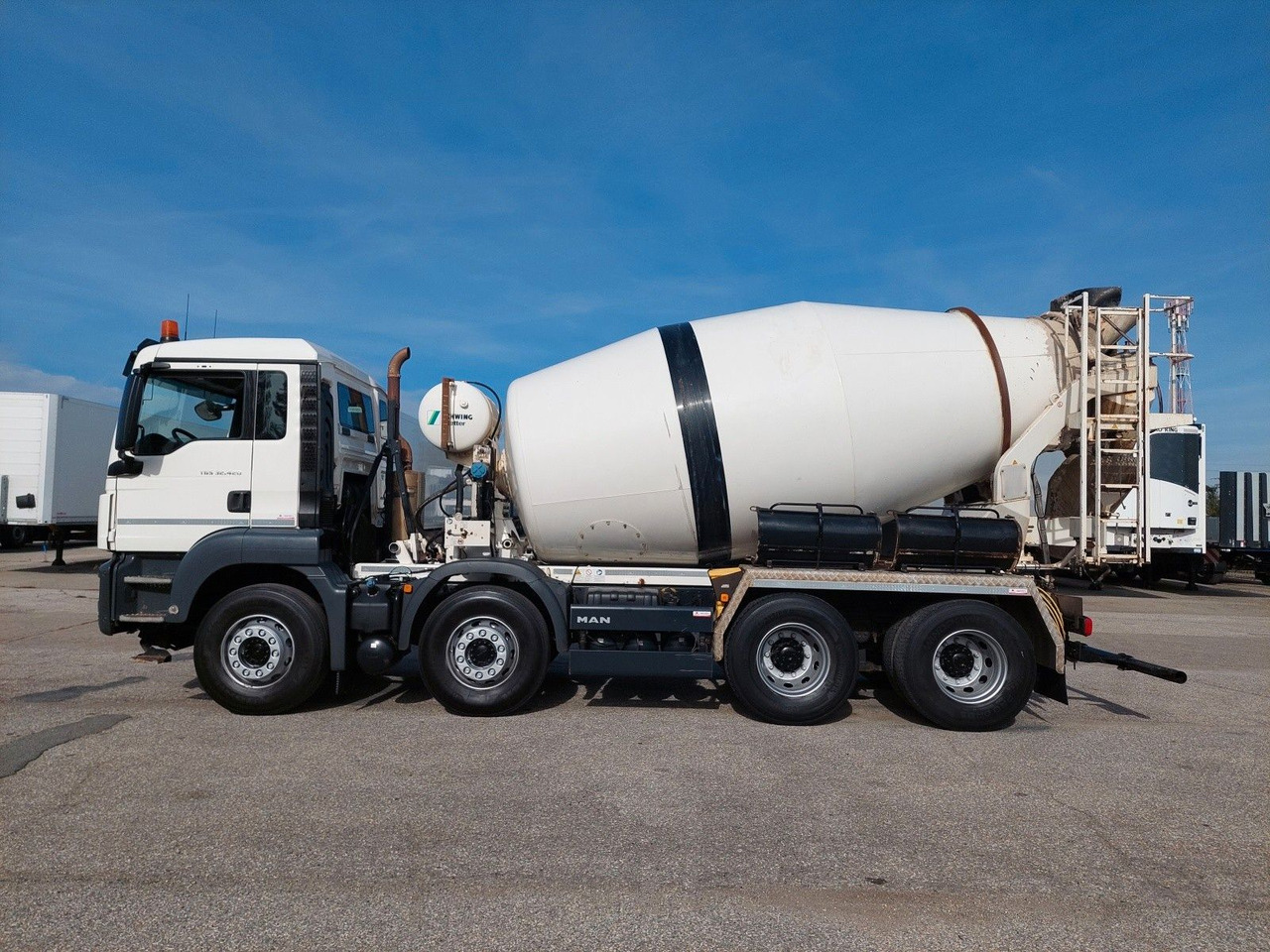 MAN TGS 32.420 BB Stetter 8x4 - Concrete mixer truck: picture 5 MAN TGS 32.420 BB Stetter 8x4 - Concrete mixer truck: picture 5