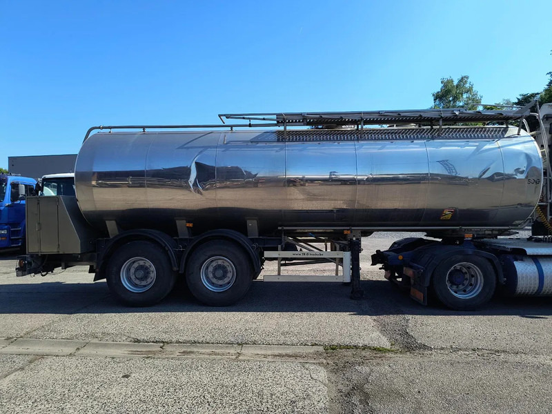 MAISONNEUVE INSULATED INOX TANK 25000 L - 1 COMP - PUMP - Tank semi-trailer: picture 5 MAISONNEUVE INSULATED INOX TANK 25000 L - 1 COMP - PUMP - Tank semi-trailer: picture 5