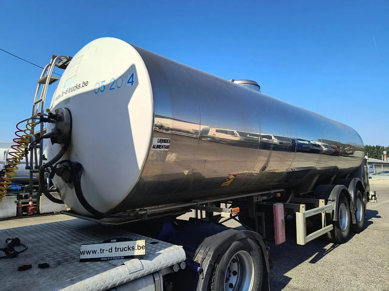 MAISONNEUVE INSULATED INOX TANK 25000 L - 1 COMP - PUMP - Tank semi-trailer: picture 1 MAISONNEUVE INSULATED INOX TANK 25000 L - 1 COMP - PUMP - Tank semi-trailer: picture 1