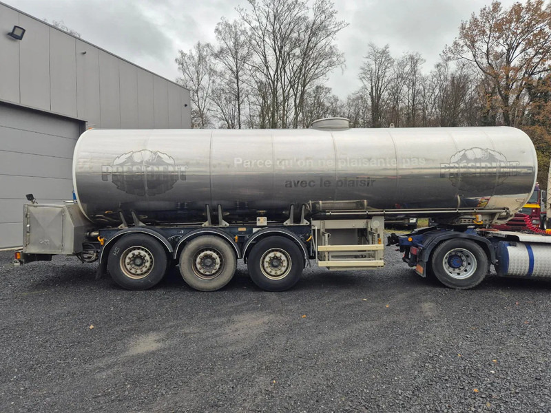 Magyar 29000L INSULATED INOX TANK - 1 COMP - HYDRAULIC PUMP - Tank semi-trailer: picture 4 Magyar 29000L INSULATED INOX TANK - 1 COMP - HYDRAULIC PUMP - Tank semi-trailer: picture 4