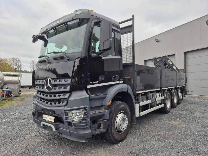 Mercedes-Benz Arocs 3240 8X4 - HIAB 166E-5 HIPRO WITH REMOTE CONTROL - ROTATOR - Dropside/ Flatbed truck, Crane truck: picture 1 Mercedes-Benz Arocs 3240 8X4 - HIAB 166E-5 HIPRO WITH REMOTE CONTROL - ROTATOR - Dropside/ Flatbed truck, Crane truck: picture 1