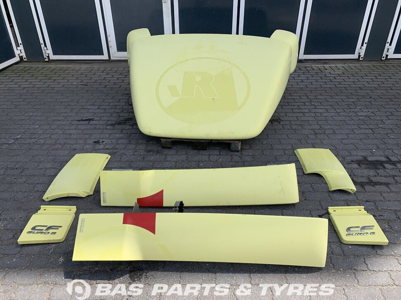DAF CF Euro 6 Spoilerset DAF Sleeper Cab L2H1 1873499 - Aerodynamics/ Spoiler for Truck: picture 1 DAF CF Euro 6 Spoilerset DAF Sleeper Cab L2H1 1873499 - Aerodynamics/ Spoiler for Truck: picture 1