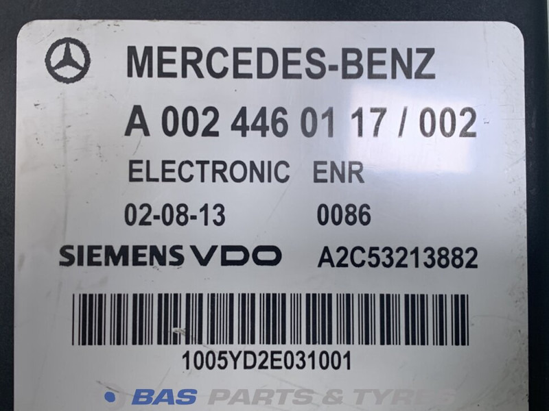 Mercedes-Benz Regeleenheid Axor Mercedes A 002 446 01 17 - ECU for Truck: picture 4 Mercedes-Benz Regeleenheid Axor Mercedes A 002 446 01 17 - ECU for Truck: picture 4