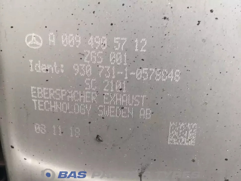 Mercedes-Benz Uitlaatdemper Mercedes A 008 490 21 12 - Muffler for Truck: picture 5 Mercedes-Benz Uitlaatdemper Mercedes A 008 490 21 12 - Muffler for Truck: picture 5