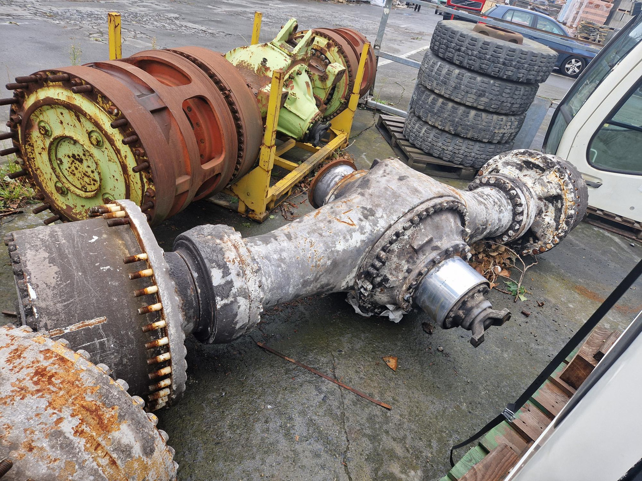 EJE TRASERO PARA CATERPILLAR 988 FII - Axle and parts for Construction machinery: picture 1 EJE TRASERO PARA CATERPILLAR 988 FII - Axle and parts for Construction machinery: picture 1