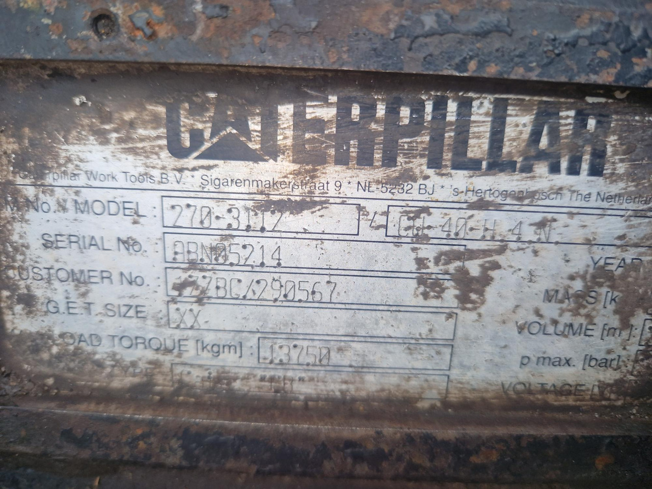 ENGANCHE RAPIDO HIDRAULICO CAT CW40 - Quick coupler for Construction machinery: picture 2 ENGANCHE RAPIDO HIDRAULICO CAT CW40 - Quick coupler for Construction machinery: picture 2