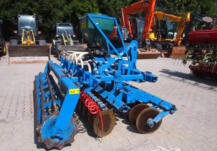 Combine seed drill Agregat uprawowo-siewny Rabe Werk  2011 3m brona talerzowa z siewnikiem do poplonów: picture 6