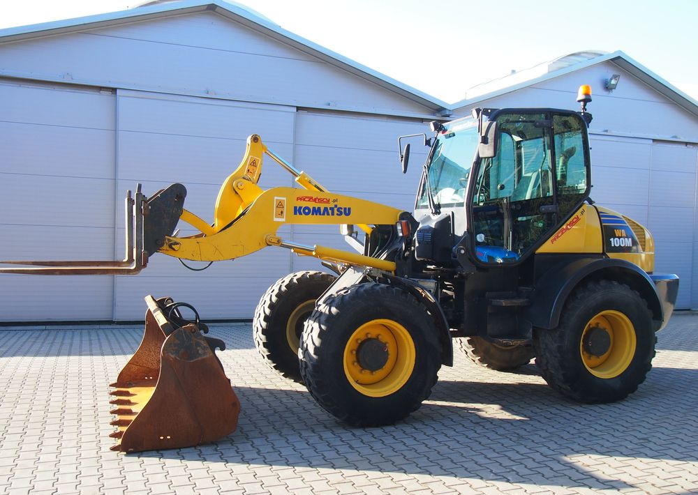 Ładowarka Komatsu WA100M 2007 Ładowarka Komatsu - Wheel loader: picture 5 Ładowarka Komatsu WA100M 2007 Ładowarka Komatsu - Wheel loader: picture 5