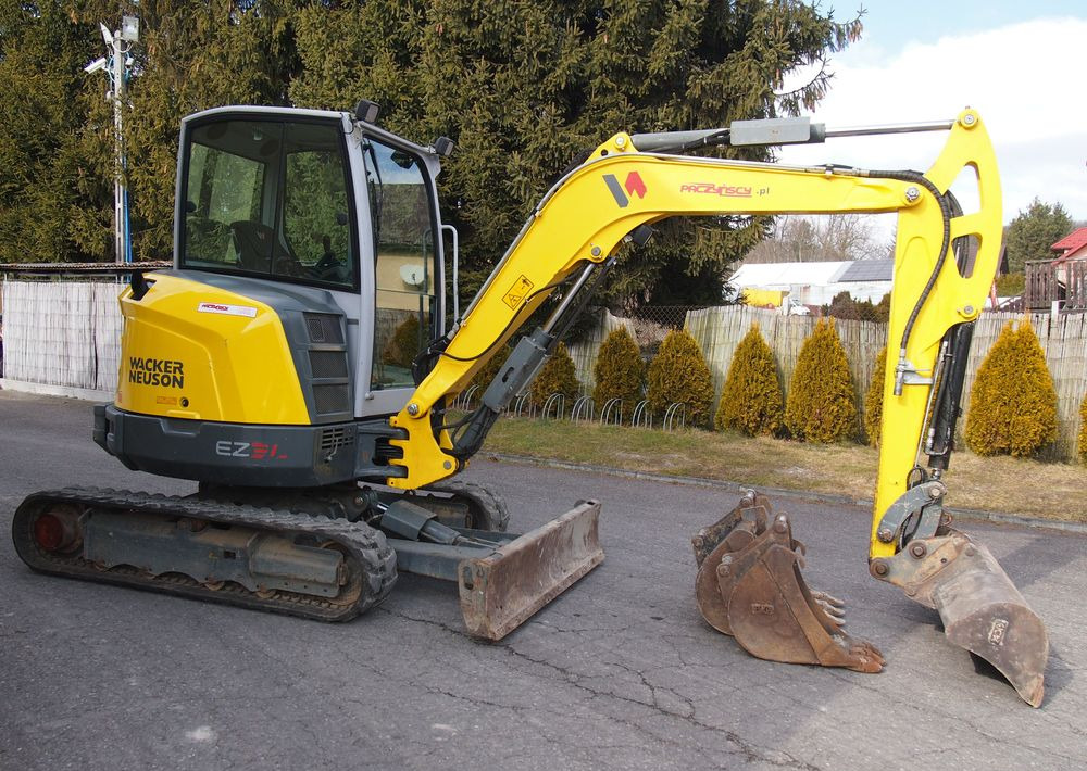 Minikoparka Wacker Neuson EZ36 2018 Minikoparka Wacker Neuson - Mini excavator: picture 3 Minikoparka Wacker Neuson EZ36 2018 Minikoparka Wacker Neuson - Mini excavator: picture 3