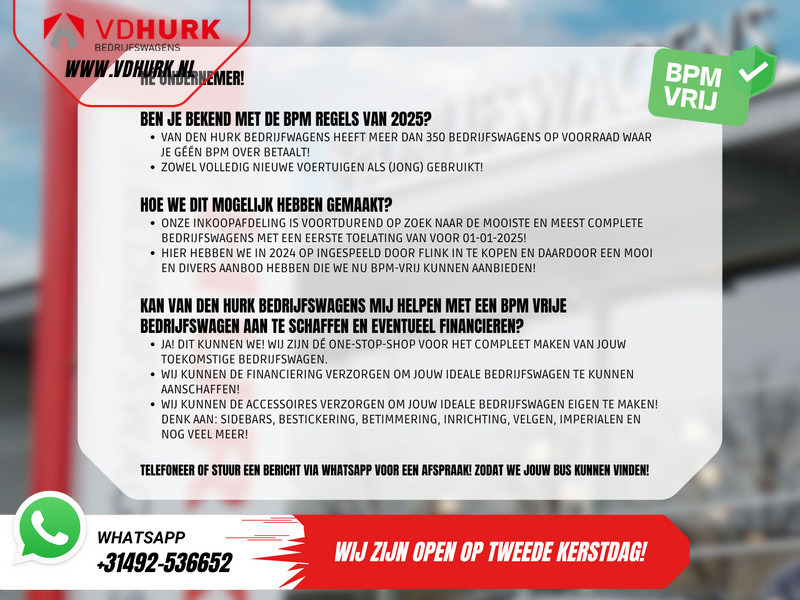 Minibus, Passenger van Mercedes-Benz Sprinter Mercedes-Benz 313 2.2 CDI Aut. E6 L2H2 €10.890 Incl. BTW BPM VRIJ! EXPORT ONLY Combi/ 9 Persoons/ Kombi/ 9P/ Airco/ Rolstoellift: picture 8