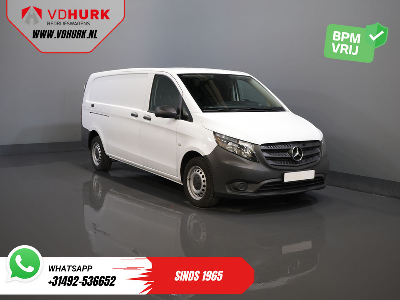 Mercedes-Benz Vito 116 CDI Aut. L2 BPM VRIJ! Carplay/ Stoelverw./ 270Gr. Deuren/ Cruise/ Airco/ Navi/ Camera/ PDC - Small van: picture 1 Mercedes-Benz Vito 116 CDI Aut. L2 BPM VRIJ! Carplay/ Stoelverw./ 270Gr. Deuren/ Cruise/ Airco/ Navi/ Camera/ PDC - Small van: picture 1