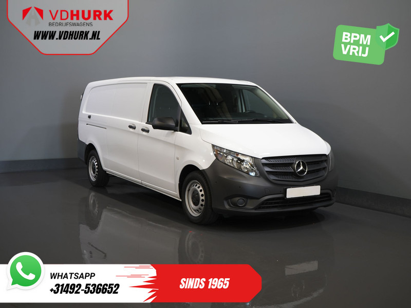 Mercedes-Benz Vito 116 CDI Aut. L2 BPM VRIJ! Carplay/ Stoelverw./ 270Gr. Deuren/ Cruise/ Airco/ Navi/ Camera/ PDC - Small van: picture 1 Mercedes-Benz Vito 116 CDI Aut. L2 BPM VRIJ! Carplay/ Stoelverw./ 270Gr. Deuren/ Cruise/ Airco/ Navi/ Camera/ PDC - Small van: picture 1
