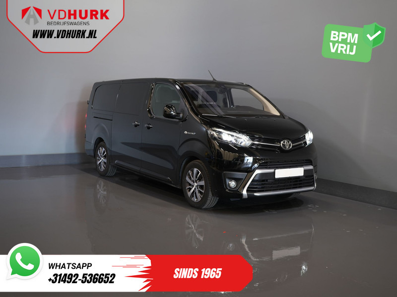 Toyota PROACE Electric Worker 75 kWh 265km WLTP L3 Xenon/ 2x Schuifdeur/ Standkachel/ Stoelverw./ Carplay/ Climate/ Camera/ LMV/ Trekhaak - Small van, Electric van: picture 1 Toyota PROACE Electric Worker 75 kWh 265km WLTP L3 Xenon/ 2x Schuifdeur/ Standkachel/ Stoelverw./ Carplay/ Climate/ Camera/ LMV/ Trekhaak - Small van, Electric van: picture 1
