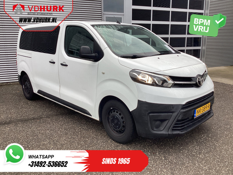 Toyota Proace Shuttle 1.6 D-4D Incl. BTW/BPM € 12.975,00 EXPORT Kombi/ Combi/ 9 Pers./ 9P/ Shuttle/ Airco/ Cruise/ PDC/ Sidebars - Minibus, Passenger van: picture 1 Toyota Proace Shuttle 1.6 D-4D Incl. BTW/BPM € 12.975,00 EXPORT Kombi/ Combi/ 9 Pers./ 9P/ Shuttle/ Airco/ Cruise/ PDC/ Sidebars - Minibus, Passenger van: picture 1