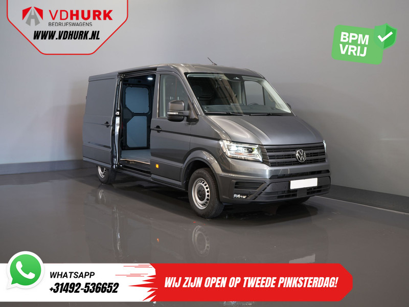 Panel van Volkswagen Crafter 35 2.0 TDI 140 pk Aut. L3H2 Facelift 2x Schuifdeur/ LED/ Virtual Cockpit/ Gev.Stoel/ 270Gr.Deuren/ Carplay/ Navi/ Trekhaak/ Came: picture 9