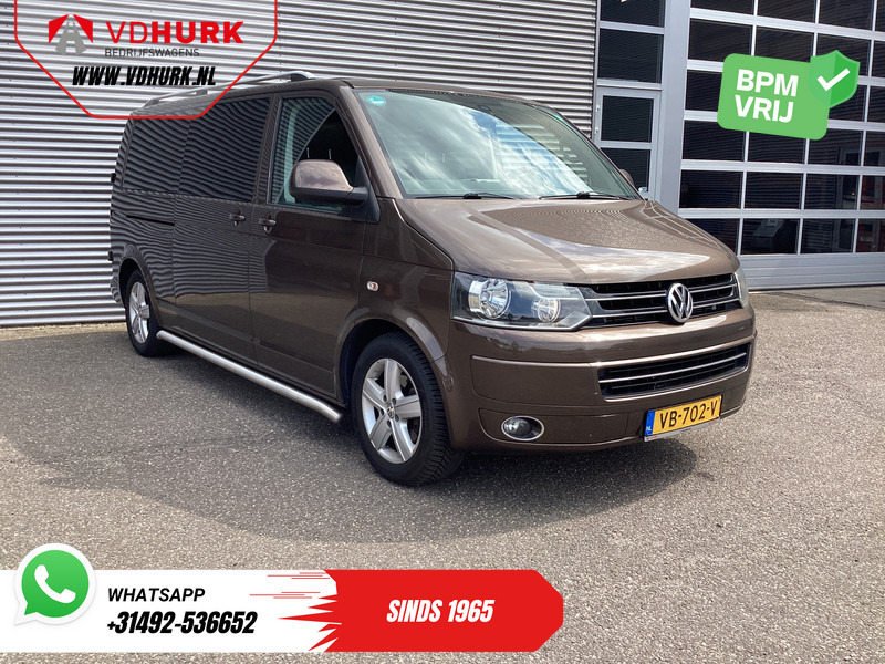 Volkswagen Transporter 2.0 TDI DSG Aut. 140 pk L2 DC Dubbel Cabine EXPORT ONLY NL Auto/ APK 04-2026/ Riem V.V./ Leder/ Cruise/ Camera/ Navi/ Sidebars/ - Small van, Combi van: picture 1 Volkswagen Transporter 2.0 TDI DSG Aut. 140 pk L2 DC Dubbel Cabine EXPORT ONLY NL Auto/ APK 04-2026/ Riem V.V./ Leder/ Cruise/ Camera/ Navi/ Sidebars/ - Small van, Combi van: picture 1