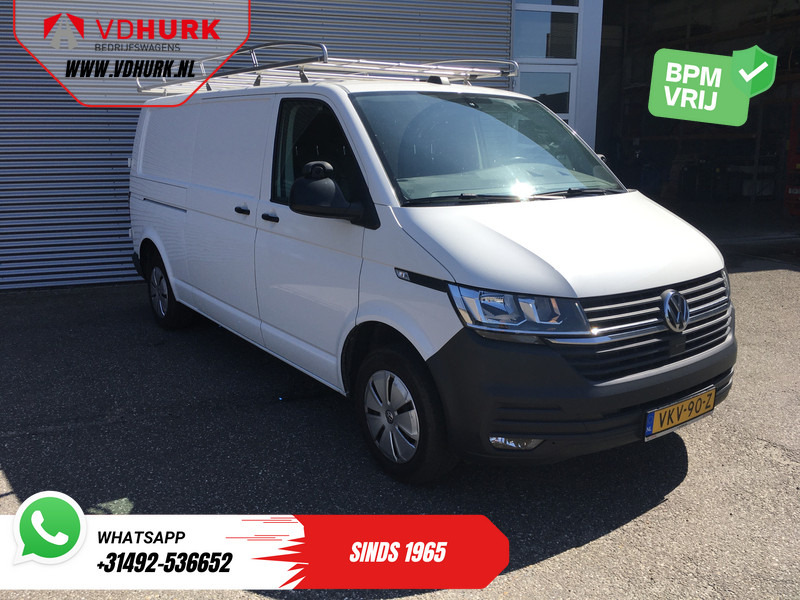 Volkswagen Transporter 2.0 TDI L2 BPM VRIJ! Imperiaal/ Carplay/ Airco/ Cruise/ PDC/ Trekhaak - Small van: picture 1 Volkswagen Transporter 2.0 TDI L2 BPM VRIJ! Imperiaal/ Carplay/ Airco/ Cruise/ PDC/ Trekhaak - Small van: picture 1