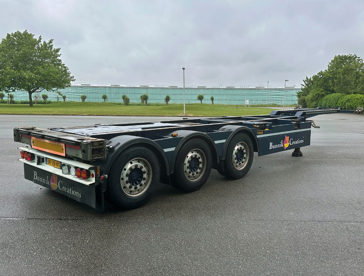 Schmitz Cargobull SCF 24 G LX Back Slider Disc Brakes Lift Axle TOP Condition NL - Container transporter/ Swap body semi-trailer: picture 5 Schmitz Cargobull SCF 24 G LX Back Slider Disc Brakes Lift Axle TOP Condition NL - Container transporter/ Swap body semi-trailer: picture 5