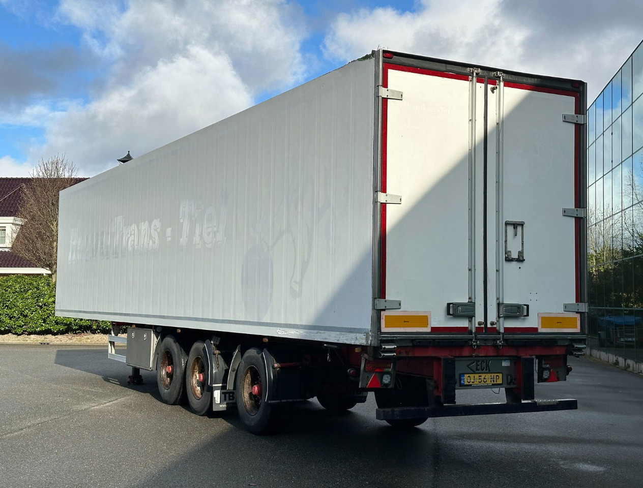 Van Eck 3 AS Koel Vries Carrier Vector 1800 Zeer Mooi Chassis Stuuras Tridec - Refrigerator semi-trailer: picture 3 Van Eck 3 AS Koel Vries Carrier Vector 1800 Zeer Mooi Chassis Stuuras Tridec - Refrigerator semi-trailer: picture 3