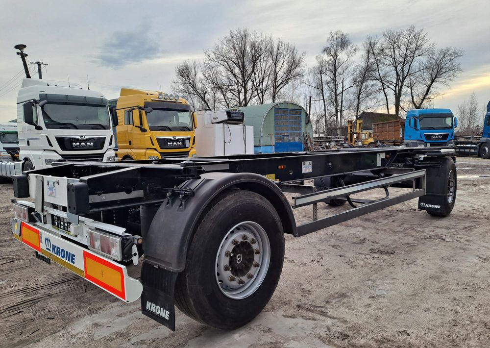 Container transporter/ Swap body trailer Krone Przyczepa BDF Krone: picture 13