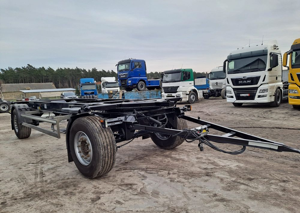 Container transporter/ Swap body trailer Krone Przyczepa BDF Krone: picture 12