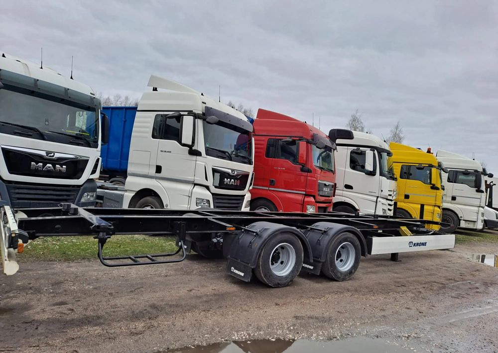Krone Przyczepa Tandem Krone - Container transporter/ Swap body trailer: picture 1 Krone Przyczepa Tandem Krone - Container transporter/ Swap body trailer: picture 1