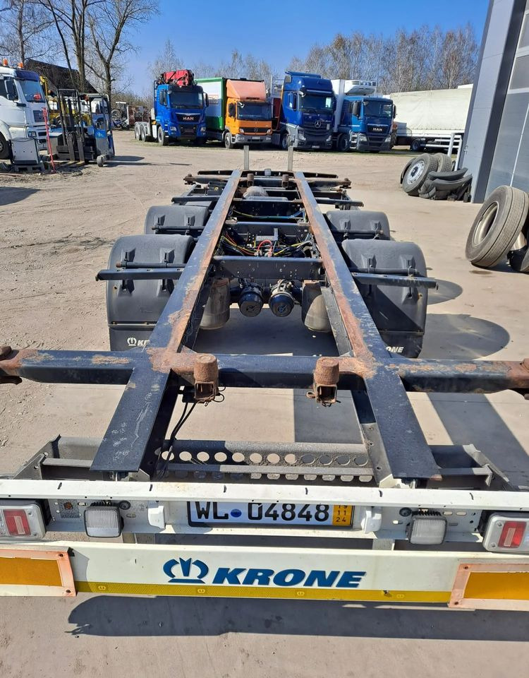 Krone Przyczepa Tandem - Container transporter/ Swap body trailer: picture 2 Krone Przyczepa Tandem - Container transporter/ Swap body trailer: picture 2