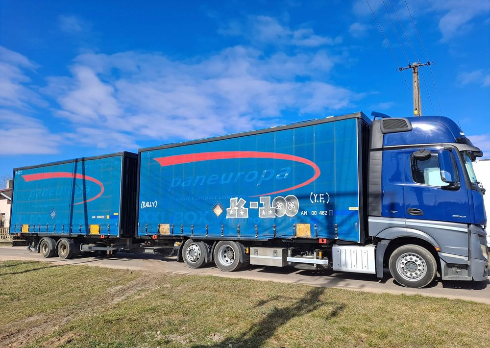 Mercedes-Benz Actros 2542 zestaw jumbo 7,70 - Curtainsider truck: picture 2 Mercedes-Benz Actros 2542 zestaw jumbo 7,70 - Curtainsider truck: picture 2