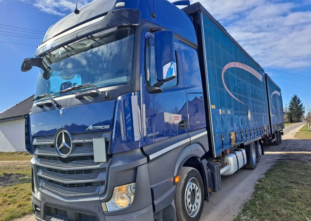 Mercedes-Benz Actros 2542 zestaw jumbo 7,70 - Curtainsider truck: picture 4 Mercedes-Benz Actros 2542 zestaw jumbo 7,70 - Curtainsider truck: picture 4