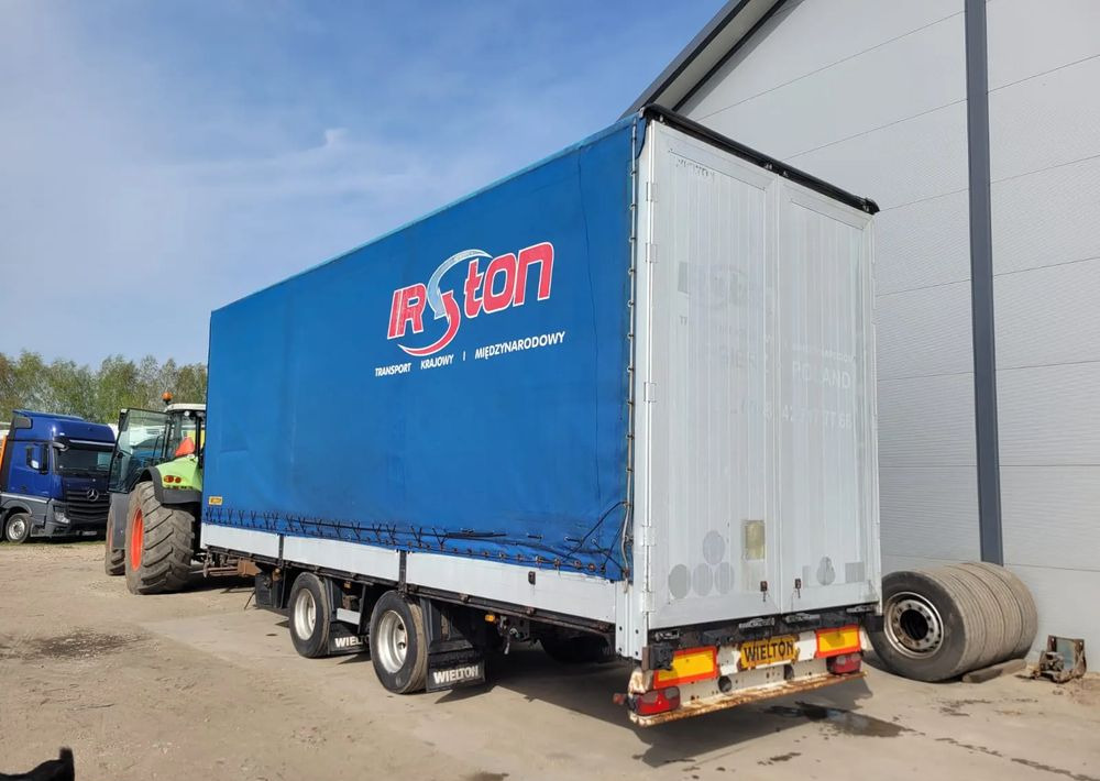 Wecon Przyczepa tandem Krone - Curtainsider trailer: picture 1 Wecon Przyczepa tandem Krone - Curtainsider trailer: picture 1