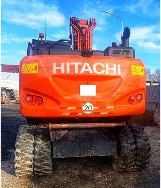 Hitachi 20t ZX190 W-6 (Zaxis) - Wheel excavator: picture 3 Hitachi 20t ZX190 W-6 (Zaxis) - Wheel excavator: picture 3
