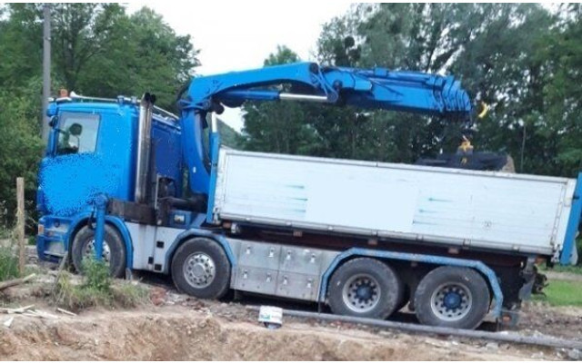 Scania 8x4 bord. R500 +23m crane - Tipper, Crane truck: picture 5 Scania 8x4 bord. R500 +23m crane - Tipper, Crane truck: picture 5