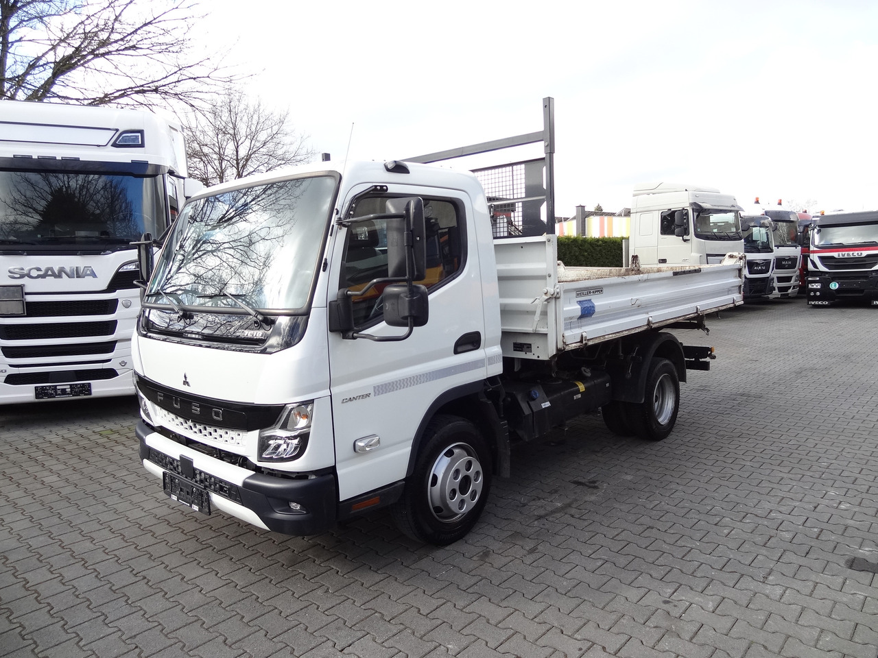 Tipper Mitsubishi Fuso 7C18 Meiller: picture 9