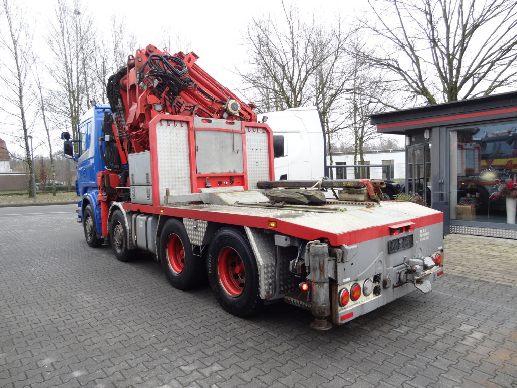 Crane truck, Tractor unit Scania R480 8X4 Effer 1550 bis 40 Meter: picture 15