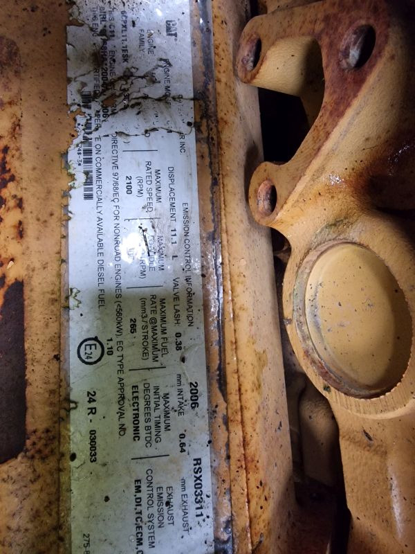 Caterpillar C11 RSX 966H Engine (Plant) - Engine for Construction machinery: picture 2 Caterpillar C11 RSX 966H Engine (Plant) - Engine for Construction machinery: picture 2