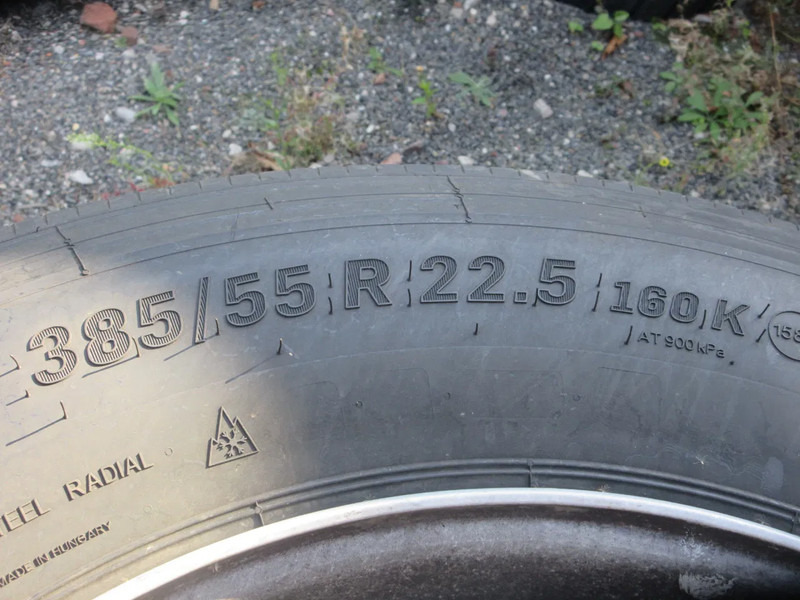 Continental 385/55 R 22.5 M+S APOLLO  VOOR STAALEN WIEL MET BAND 2 X - Tire for Truck: picture 2 Continental 385/55 R 22.5 M+S APOLLO  VOOR STAALEN WIEL MET BAND 2 X - Tire for Truck: picture 2