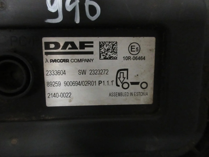 Electrical system for Truck DAF 2383323//2323272 DAF XG 480 CHASSIS MODULEN MODEL 2023: picture 9