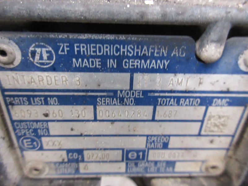 MAN 81.32004-6497 // 81.46200-6609 12 TX 2621 TD+IT3 /MAN 18.430 TGS 2023 - Gearbox for Truck: picture 5 MAN 81.32004-6497 // 81.46200-6609 12 TX 2621 TD+IT3 /MAN 18.430 TGS 2023 - Gearbox for Truck: picture 5