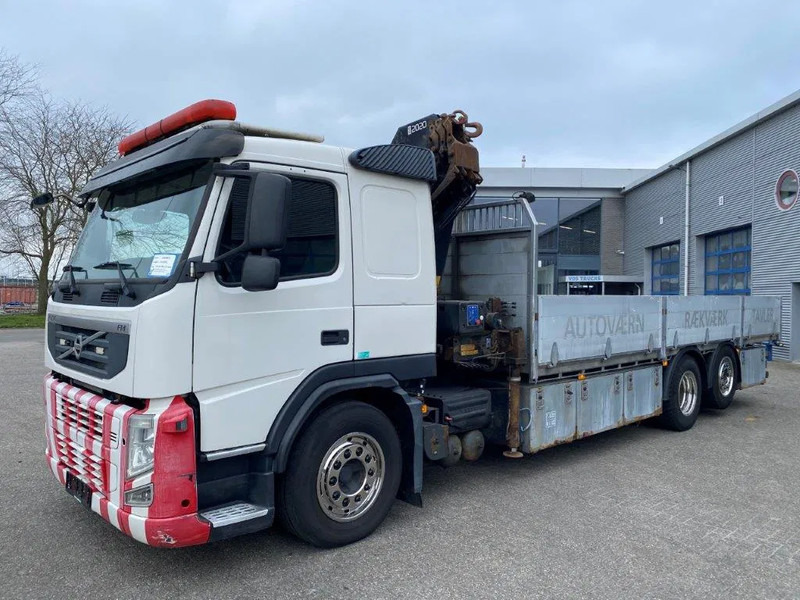 Crane truck Volvo FM11-370 / CRANE HMF 2020-K4 REMOTE / ONLY:371226 KM / LIFT AXLE / FULL-AIR / AIRCO / AUTOMATIC / EURO-5 / 2012: picture 5
