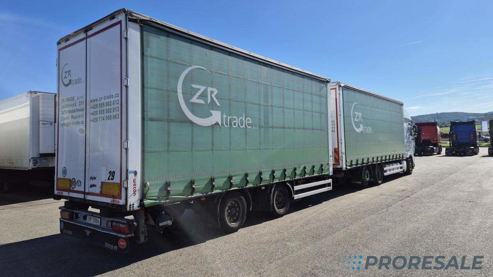 WECON PC-CP-T0111 - velkobjemová souprava - prodejné jen s vozidlem DAF D1885K - cena je za celou soupravu - Curtainsider trailer: picture 1 WECON PC-CP-T0111 - velkobjemová souprava - prodejné jen s vozidlem DAF D1885K - cena je za celou soupravu - Curtainsider trailer: picture 1