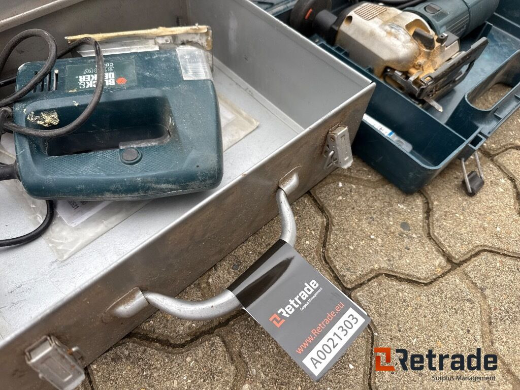 Bosch + Black & Decker stiksave - Construction equipment: picture 2 Bosch + Black & Decker stiksave - Construction equipment: picture 2