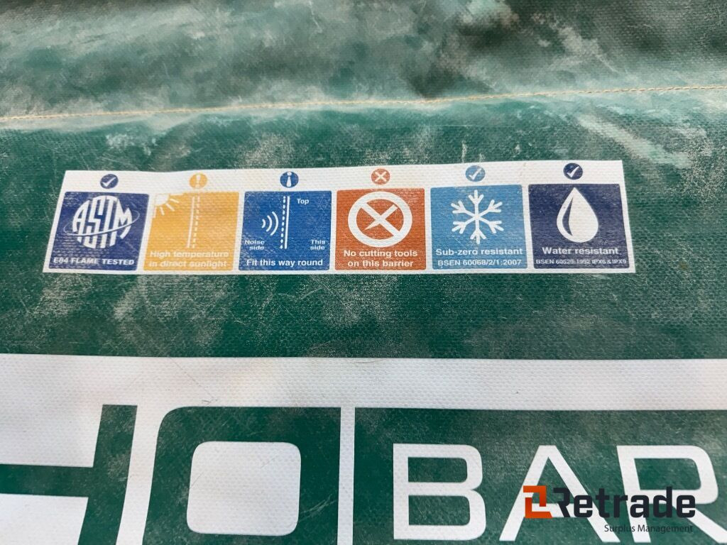 Bullermattor akustiska barriärer Echo Barrier 15 st, en hel pall - Tool/ Equipment: picture 3 Bullermattor akustiska barriärer Echo Barrier 15 st, en hel pall - Tool/ Equipment: picture 3