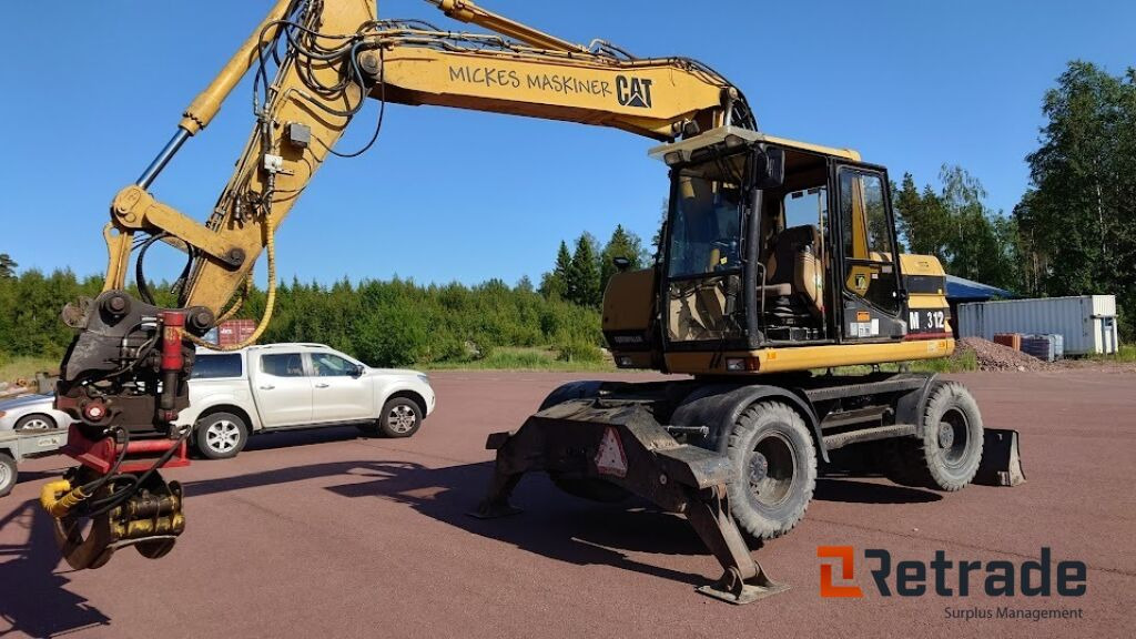 Hjulgrävare Caterpillar M312-4X4 - Wheel excavator: picture 1 Hjulgrävare Caterpillar M312-4X4 - Wheel excavator: picture 1