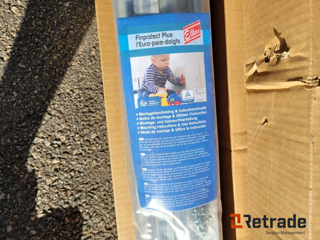 Parti med klämskydd för dörr , nytt / oanvänt - Construction equipment: picture 5 Parti med klämskydd för dörr , nytt / oanvänt - Construction equipment: picture 5