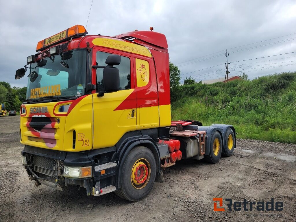 Dragbil trailerdragare med hydraulik Scania R500 6x4 samt extra chassi - Tractor unit: picture 1 Dragbil trailerdragare med hydraulik Scania R500 6x4 samt extra chassi - Tractor unit: picture 1