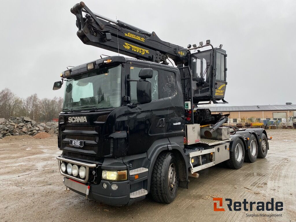 Kranbil tridem Scania R580LB8X4*4HHA - Tractor unit: picture 1 Kranbil tridem Scania R580LB8X4*4HHA - Tractor unit: picture 1