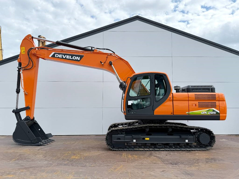Doosan Develon DX205 - New / Unused / Hammer Lines - Crawler excavator: picture 1 Doosan Develon DX205 - New / Unused / Hammer Lines - Crawler excavator: picture 1